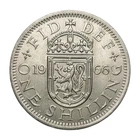 Photo of a 1966 Elizabeth II Shilling from an eBay listing that sold on Jun 1, 2026