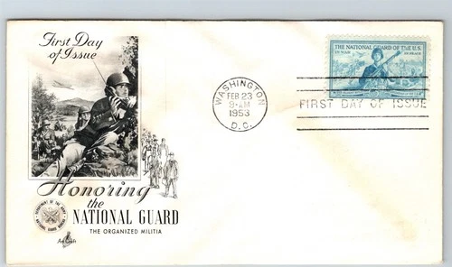 S07-0762, NATIONAL GUARD, ARTCRAFT FIRST DAY COVER