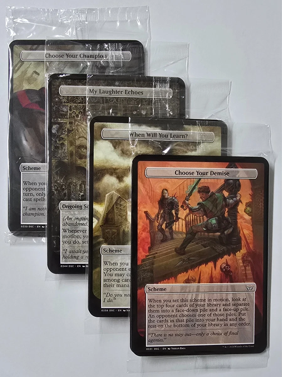 Magic: The Gathering Archenemy Sealed Collectible Card Game Packs for sale  | eBay