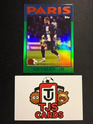 Neymar Jr - Green /250 - Topps PSG Team Set 2022/23