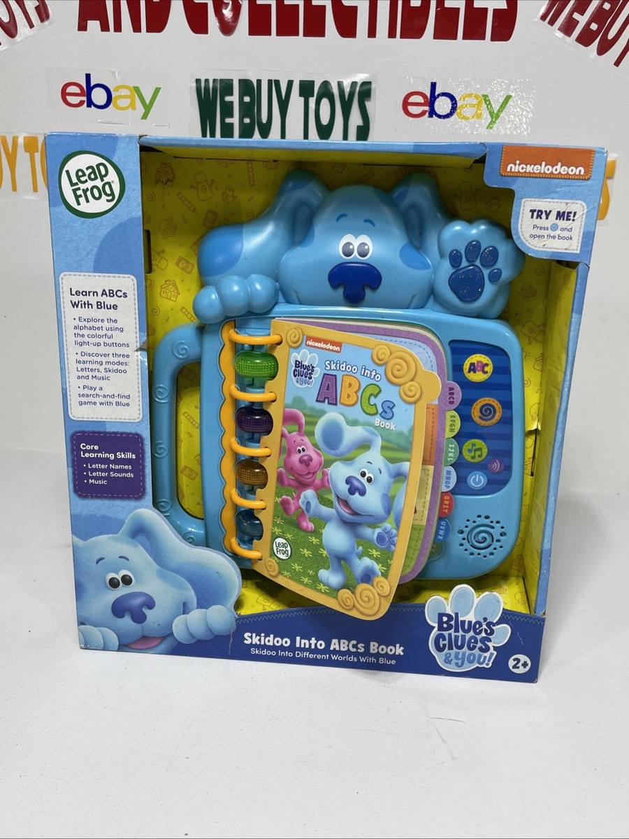 LeapFrog Blues Clues and You SKIDOO Into ABCs Book for Kids