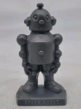 Mold-a-rama Silver Space Robot  RARE