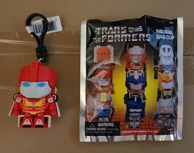 Transformers 40th Anniversary Figural 3D Bag Clip Open Hot Rod
