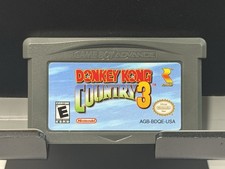 Nintendo Game Boy Advance Donkey Kong Country 3 Authentic Cartridge Only Tested