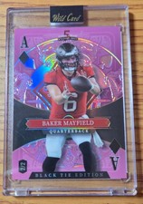 2026 Wild Card Stacked Deck Black Tie Baker Mayfield 2/2  FREE SHIPPING