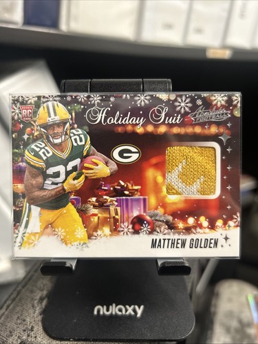 2025 Panini Absolute Countdown Calendar Matthew Golden Base (RAW)