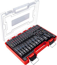 34-Piece Impact Driver Bit Set, Magnetic Impact Nut Driver Set | Magnetic, SAE &