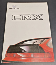 Brochure de Vente HONDA CRX - Non Daté - Bel Etat