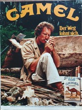 Camel Filters Original Werbung 1981 Der Weg lohnt sich.......