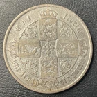 Photo of a 1853 Victoria Florin from an eBay sale