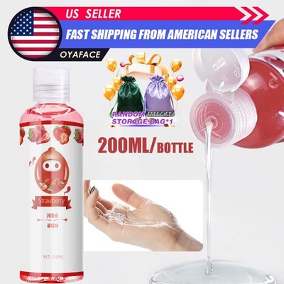 Smooth Fruit Sex Lube for Women Men-Moisturizer SAFE-Water-Based-Toy-Lubricant