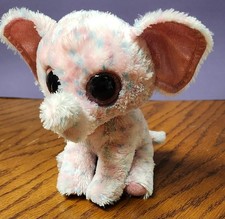 Ty Beanie Boos - ELLIE the Pink Elephant 6" Stuffed Toy (B20)