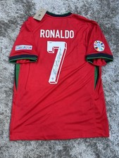 Cristiano Ronaldo Signed Euros 2024 Jersey, PSA DNA Authentication