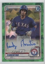 2020 Bowman Chrome Green Atomic Refractor /99 Randy Florentino #CPA-RF Auto 10no