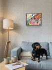 Pottery Market Contemporary Expressionist Original Painting — photo 3