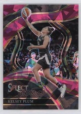 2024 Panini Select WNBA Courtside Pink Ice Prizm Kelsey Plum #205 13c5