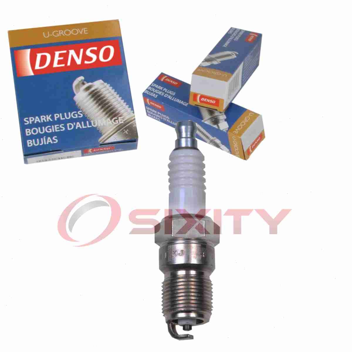 DENSO 5023 Standard U-Groove Spark Plug for ZZC2-18-110A T16EPR-U15 AP605 wq