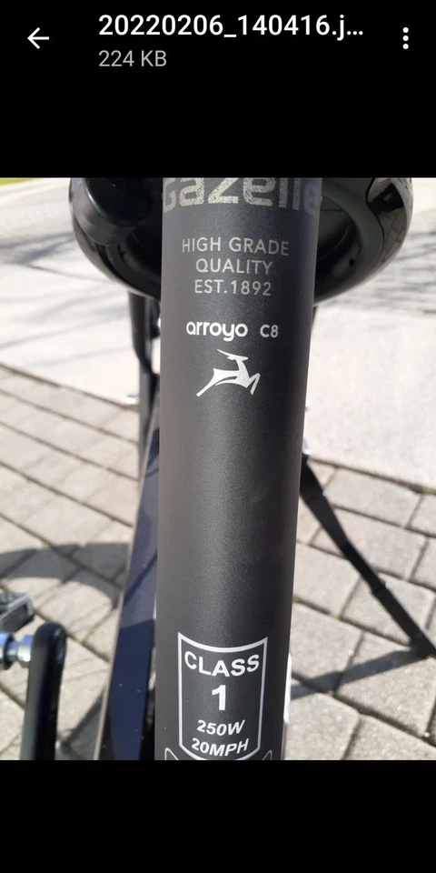 Woman Bike Gazelle Small Size - Image 4 of 4