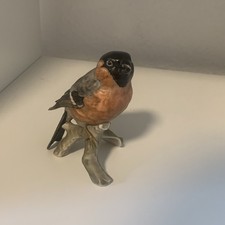 Goebel Große Porzellanfigur Vogel Dompfaff