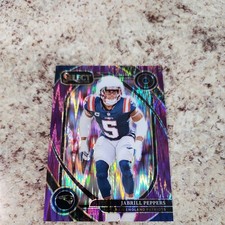 2024 Select Purple Shock Prizm #262 Jabrill Peppers 246/360 Patriots Club Level