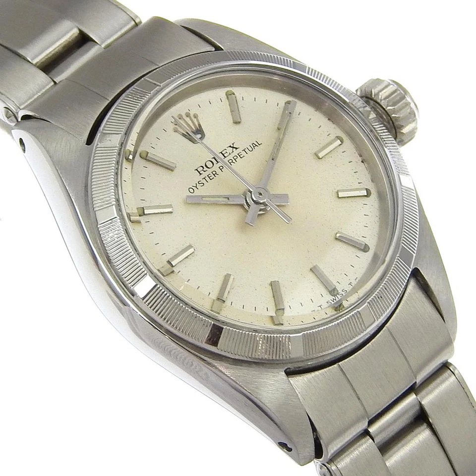 ROLEX Oyster perpetual Watches 6623 SilverDial Stainless Steel Mechanical ... - Image 3 of 4