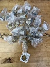 Lot of 26 C8704 Stock Locks National Cabinet Locks 5 Disc Tumbler NOS - USA Made