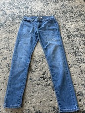 Levi's 710 Super Skinny Jeans Womens 29 Blue Mid Rise Stretch Denim Medium Wash