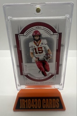2024 Panini National Treasures Collegiate - Brock Purdy #12 Red /50  49ers