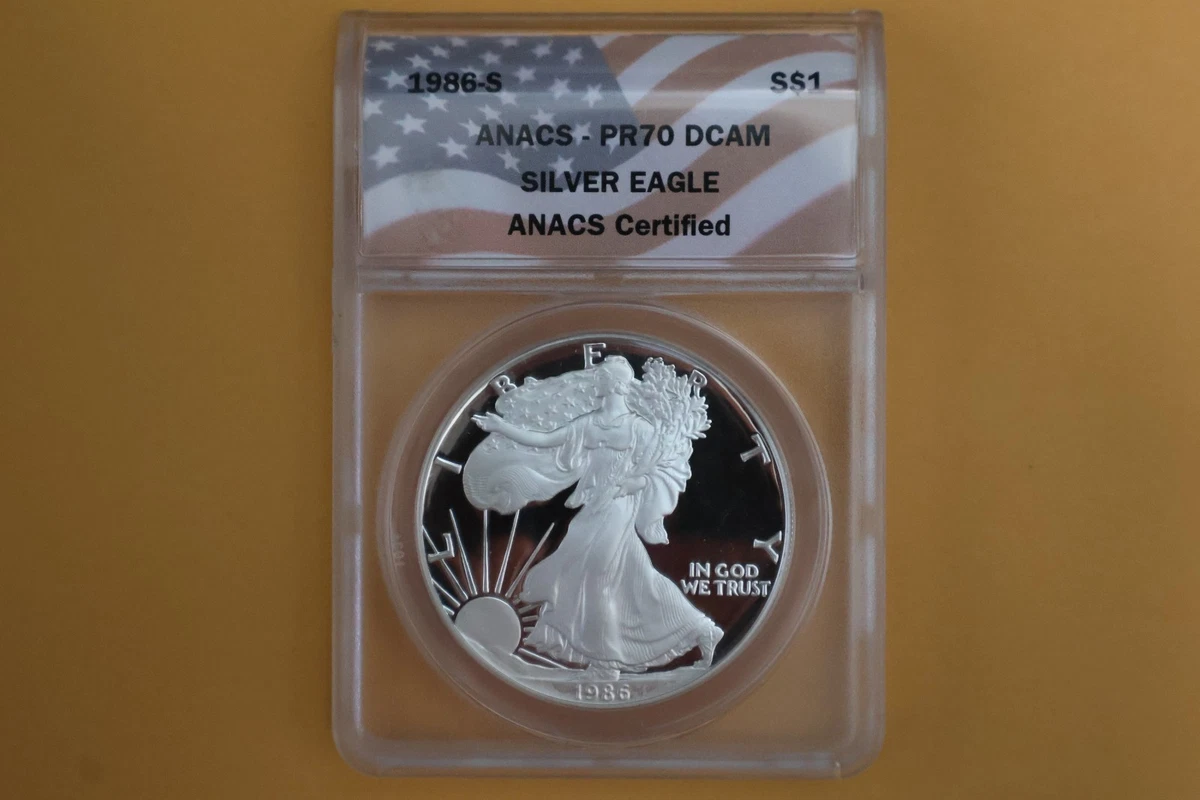 American Eagle ANACS 1986 Silver Bullion Coins for sale | eBay