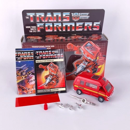 Transformers G1 Ironhide Complete In Box Vintage MIB Autobot Car #2