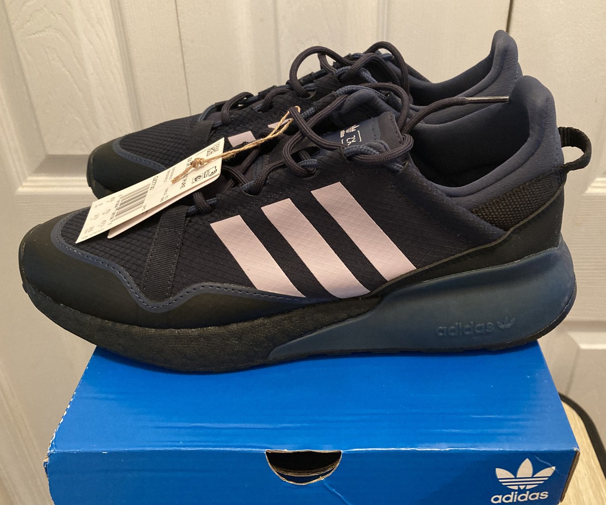 Pure☆  Size 9 - adidas ZX 2K Boost Pure Legend Ink for sale online