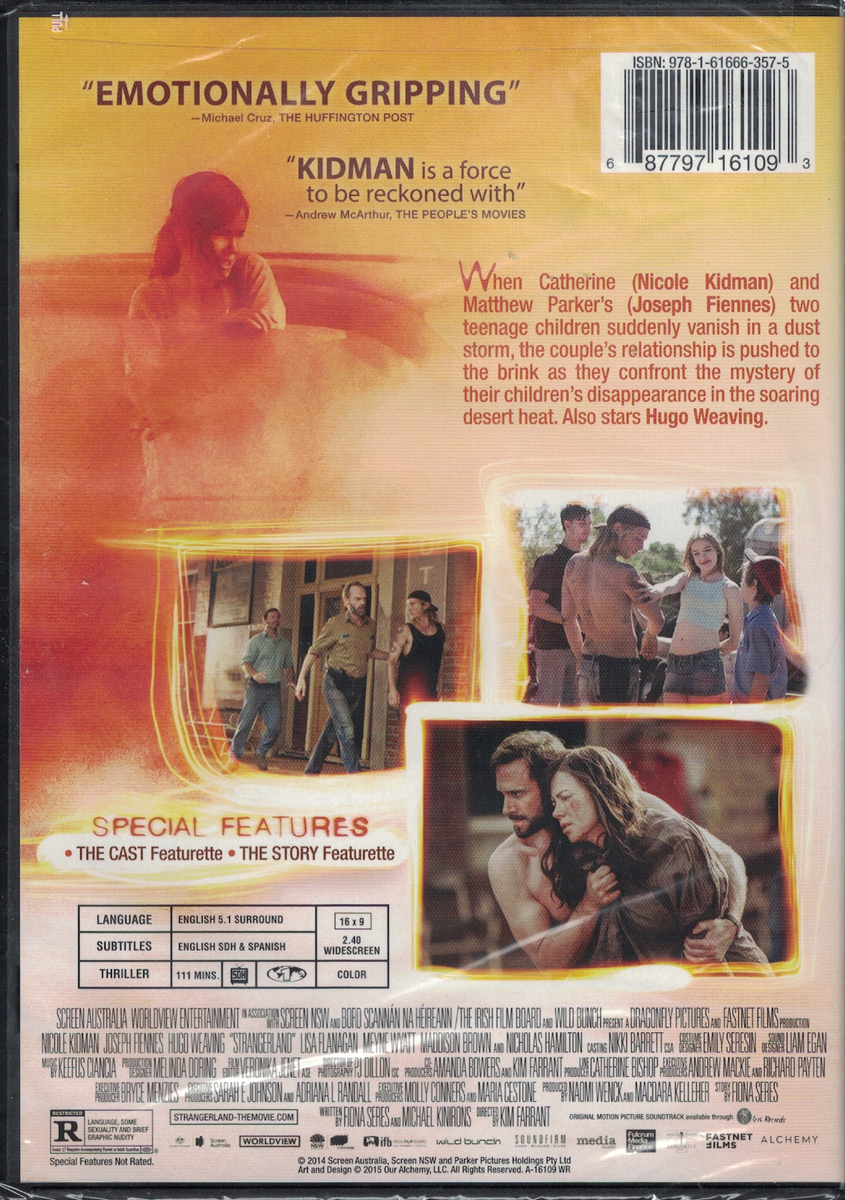 STRANGERLAND - Widescreen DVD - Nicole Kidman / Joseph Fiennes