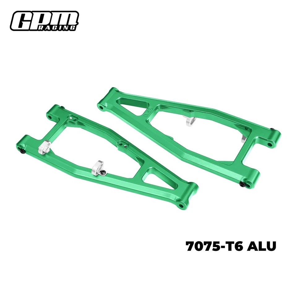 GPM 7075-T6 Alloy Front Upper Suspension Arms TRAXXAS 1/6 Funco Pro Sand Car 8S - Image 3 of 4