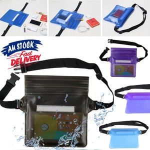 bum underwater pouch waist waterproof swimming belt dry pack bag phone beach
