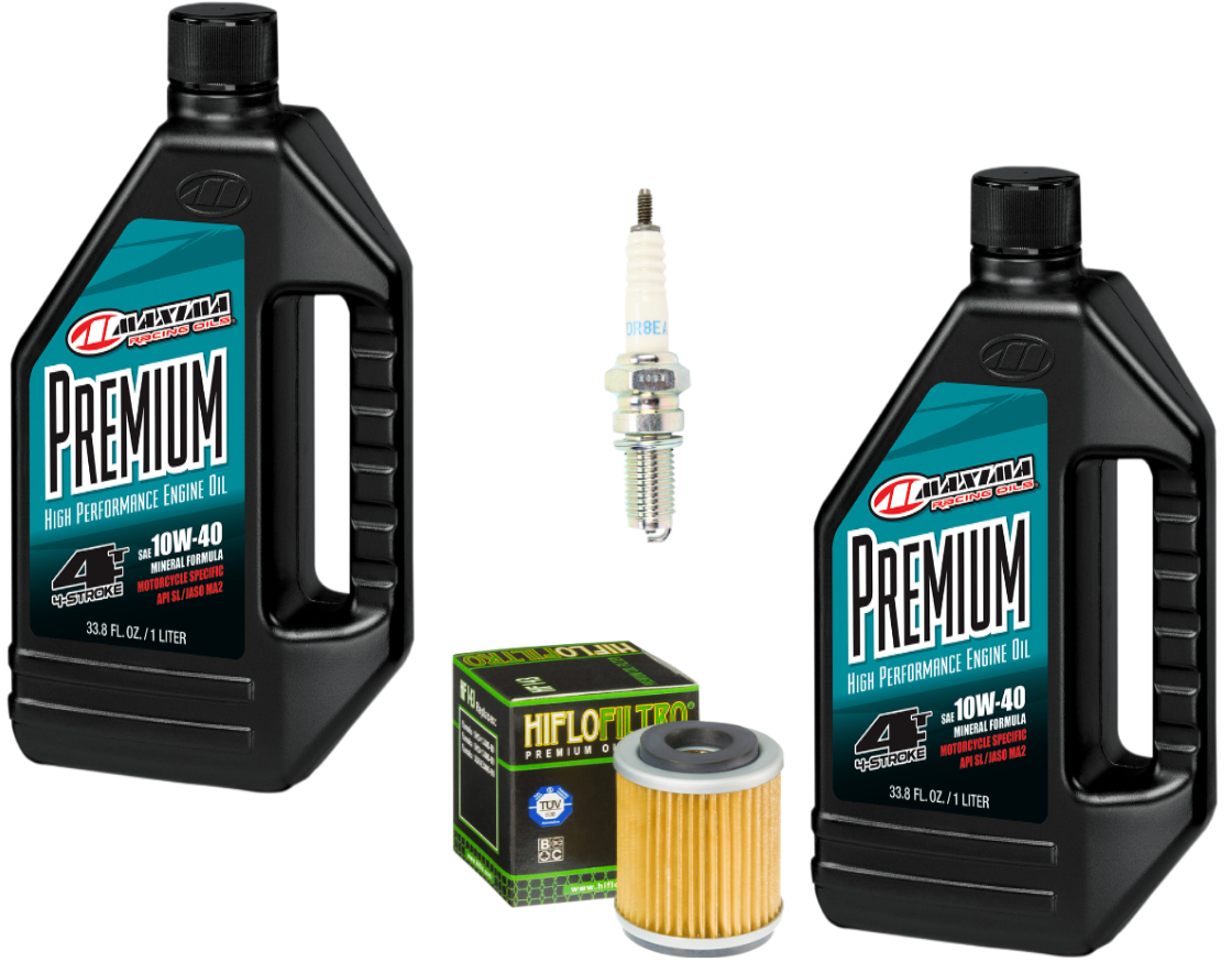 Oil Change Kit Tune up Spark Plug Filter For 05-24 Yamaha TT-R 230