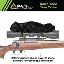Alpine Innovations Scope Slicker Rifle Scope Cover Stealth Shadow 14"-20" Length