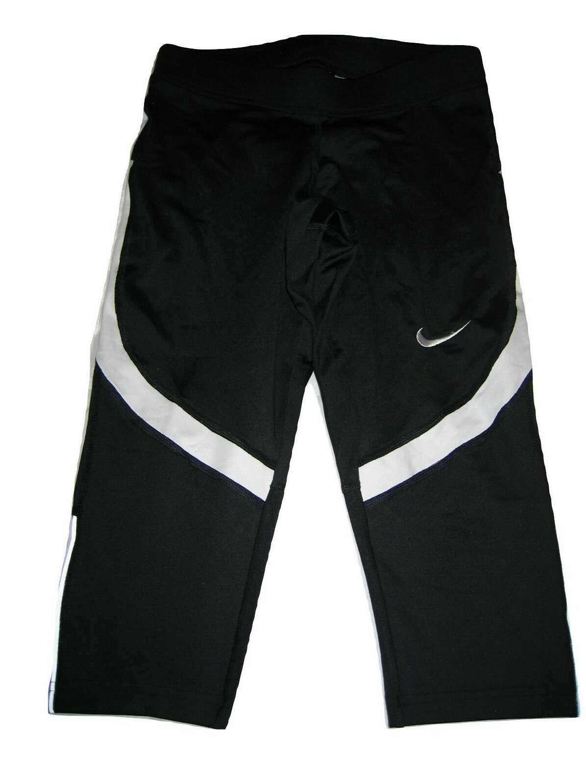 NEW NIKE Power Women's Size XS Black Compression Fitted yoga pants leggings