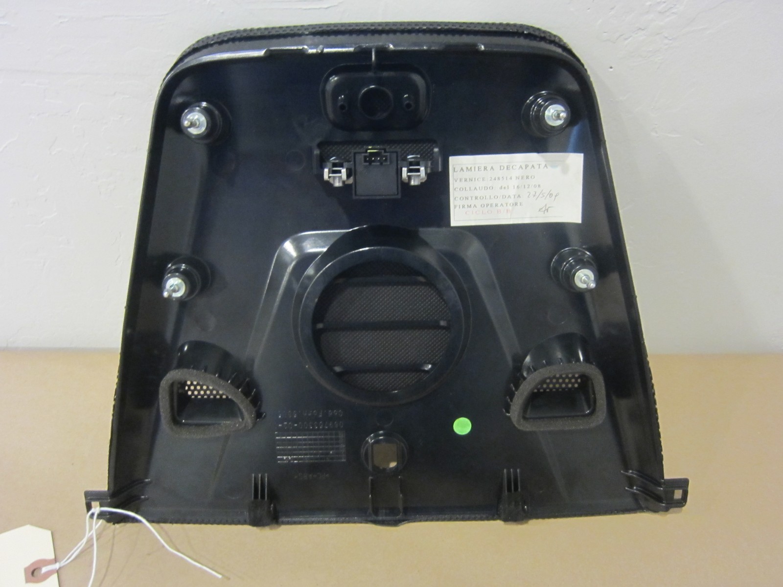 Ferrari California Upper Dash Tweeter Cover Part# 80801600