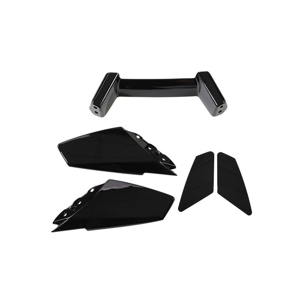 Rear Trunk Lip Spoiler Wing Glossy Black For 2015-20 Ford Mustang S550 GT Style