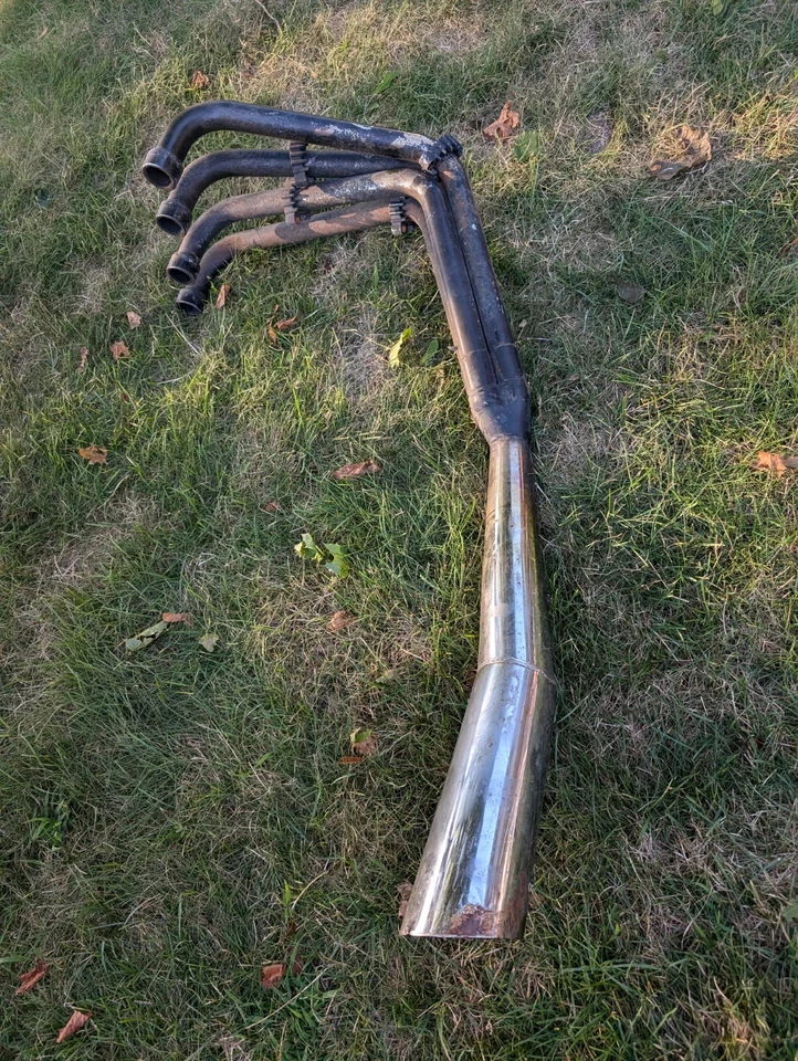 Suzuki GS 750 1977 silenciador de cabezal escape GS 750 Foto 2 de 4