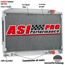 2-ROW Aluminum Radiator For Mercedes SL R107/C107 380 SL/SLC 1075011701