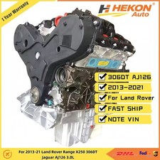 Long Block Engine Assy For 2013-21 Land Rover Range X250 306DT Jaguar AJ126 3.0L
