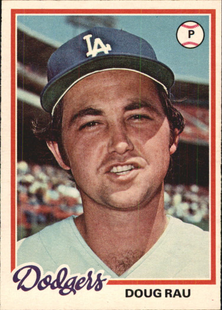 1978 O-Pee-Chee Baseball Card #24 Doug Rau - NM