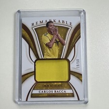 2020 Panini Immaculate Soccer Bronze Remarkable Patch Carlos Bacca #19/50