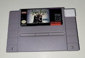 Super Nintendo NES - The Addams Family - USA - En Loose - Bon &Eacute;tat