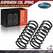 2x Front Left & Right Coil Springs for Chevrolet Camaro Malibu GMC Olds Pontiac