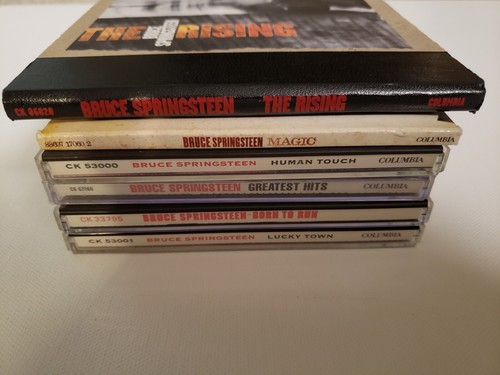 Bruce Springsteen 6 CD Lot, Rising, Lucky, human touch, Magic, born run, Hits