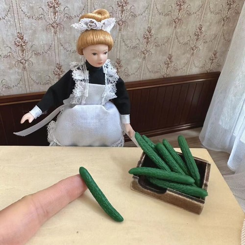1Set Maßstab 1:12 Puppenhaus Miniatur Möbel Gemüse Obstkorb Handgefertigt Küche - Bild 22 von 31