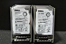 LOT OF 10 - Dell T6TWN HUC101212CSS600 1.2TB 10000RPM 6Gbps 2.5" SAS Hard Drive