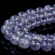 Natural Iolite Gemstone Grade AAA Round 4MM 5MM 6MM Loose Beads D447 